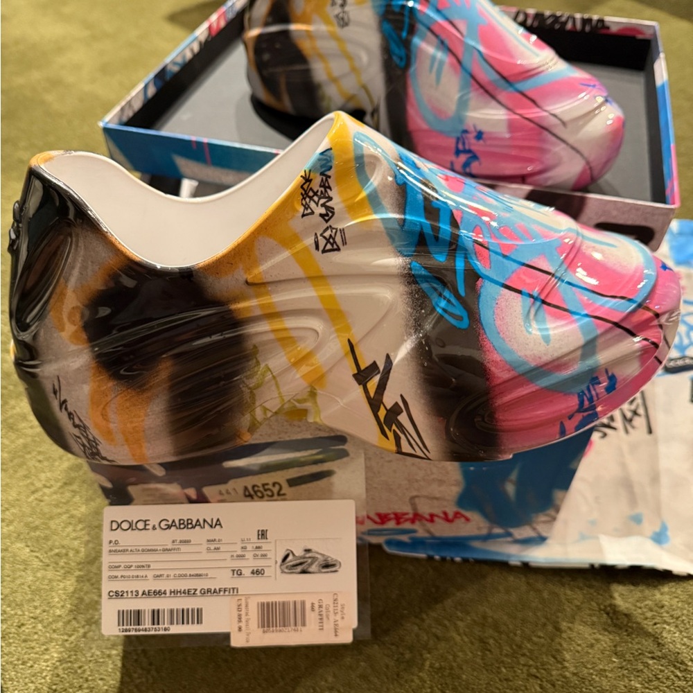 Dolce & Gabbana Graffiti Sneakers